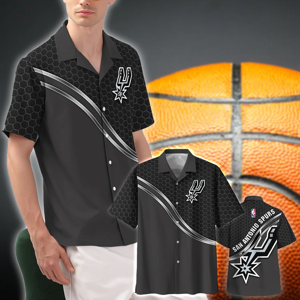 San Antonio Spurs Hawaiian Shirt Fan Edition Design, Celebration Spirit Button Shirt HVN1577SAS