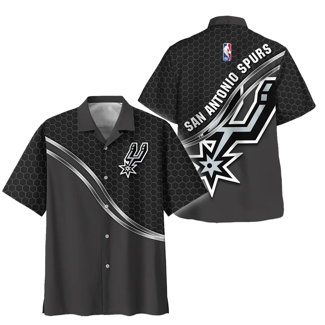 San Antonio Spurs Hawaiian Shirt Fan Edition Design, Celebration Spirit Button Shirt HVN1577SAS
