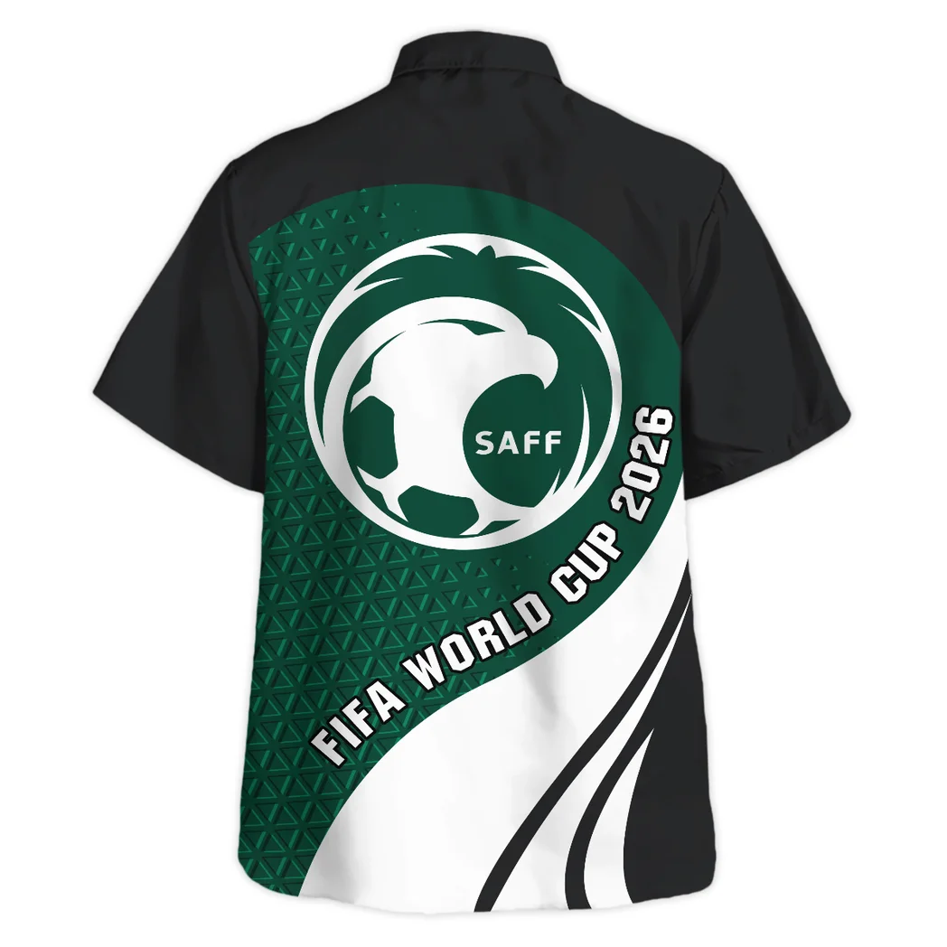 Saudi Arabia Hawaiian Shirt FIFA World Cup 26 Limited Edition, Fan Lifestyle Button Shirt HVN1583SA