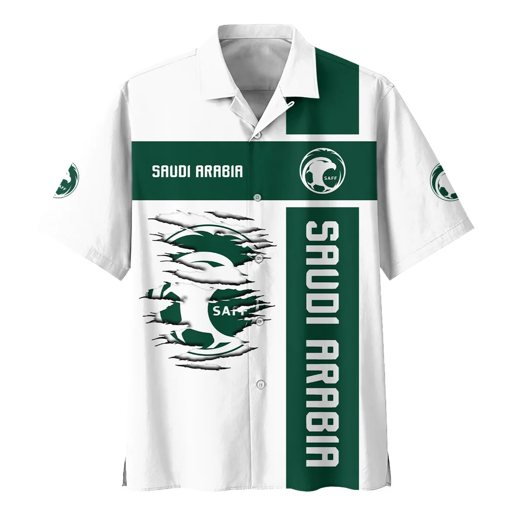 Saudi Arabia Hawaiian Shirt FIFA World Cup 26 Limited Edition, Game Day Button Shirt HVN1588SA