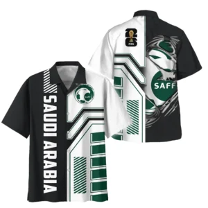 Saudi Arabia Hawaiian Shirt FIFA World Cup 26 Limited Edition, Sport Culture Button Shirt HVN1590SA