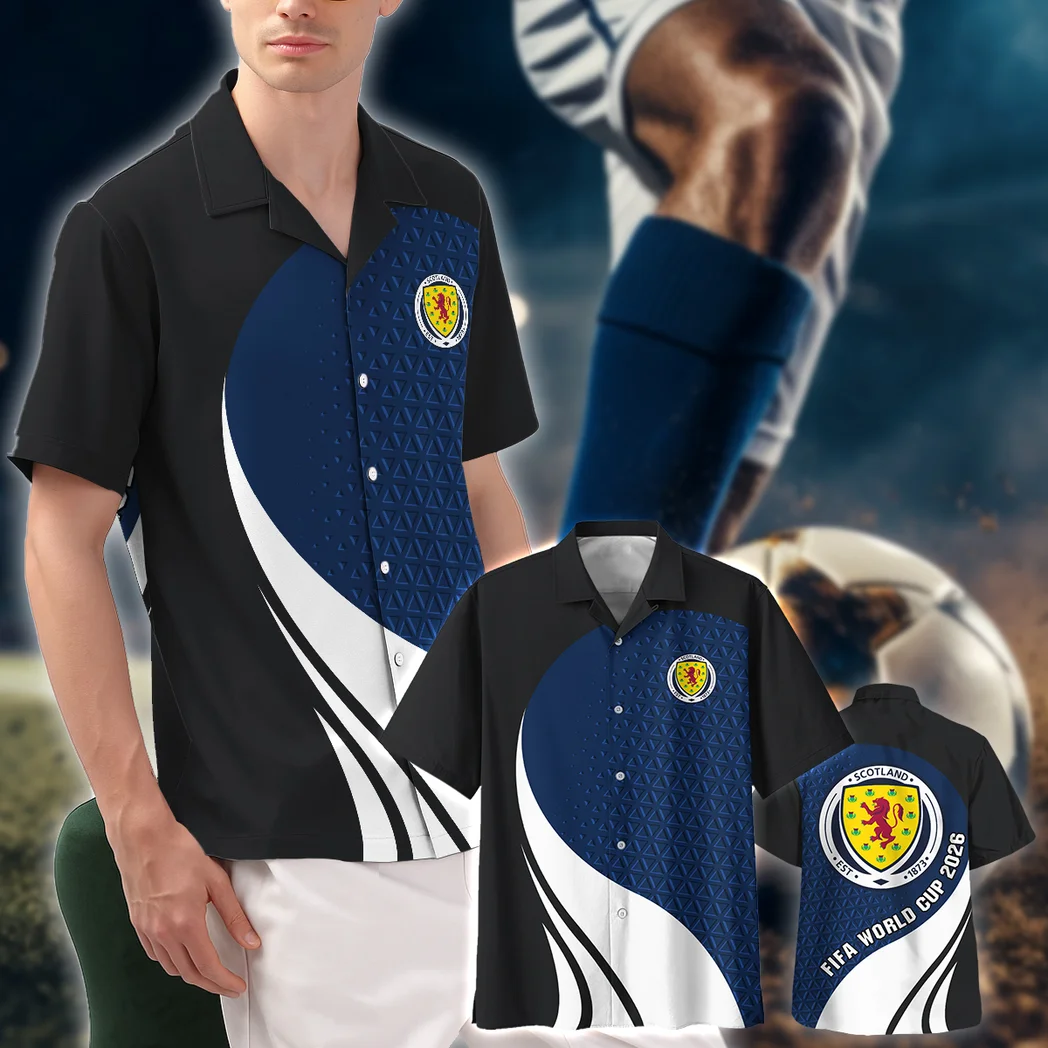 Scotland Hawaiian Shirt FIFA World Cup 26 Limited Edition, Summer Spirit Button Shirt HVN1583SC