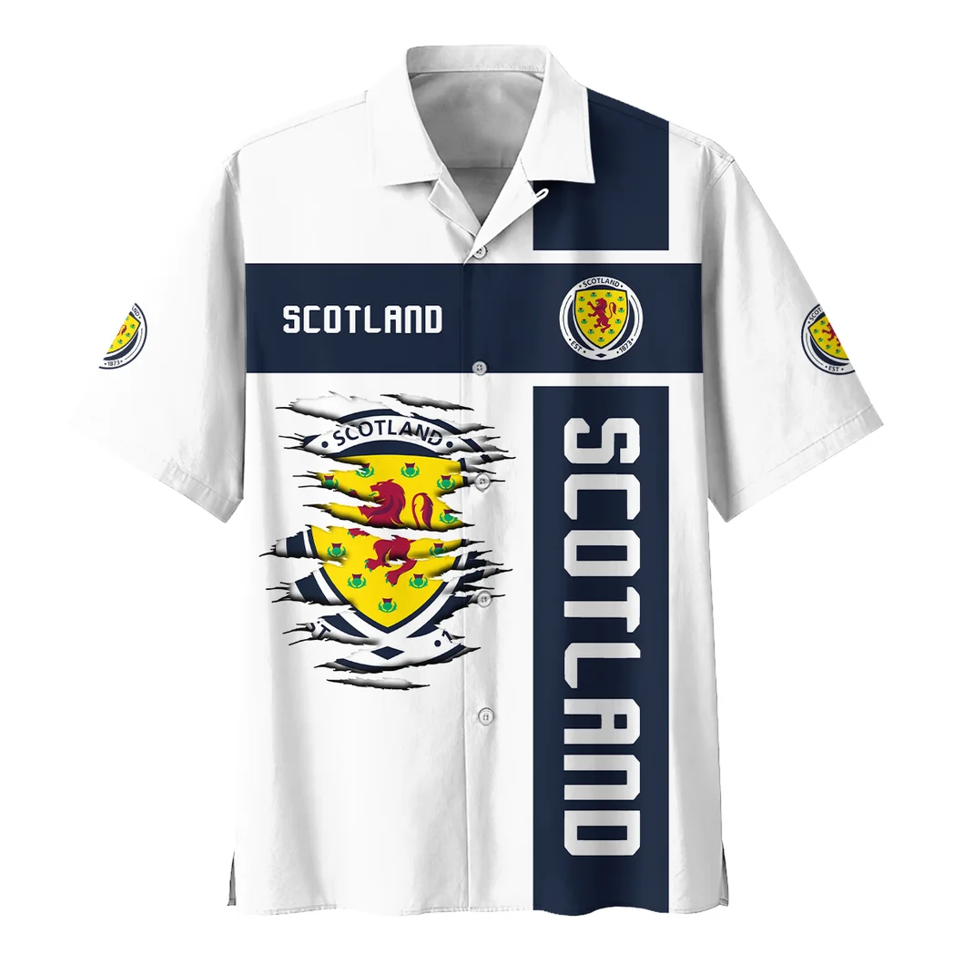 Scotland Hawaiian Shirt FIFA World Cup 26 Limited Edition, Victory Spirit Button Shirt HVN1588SC
