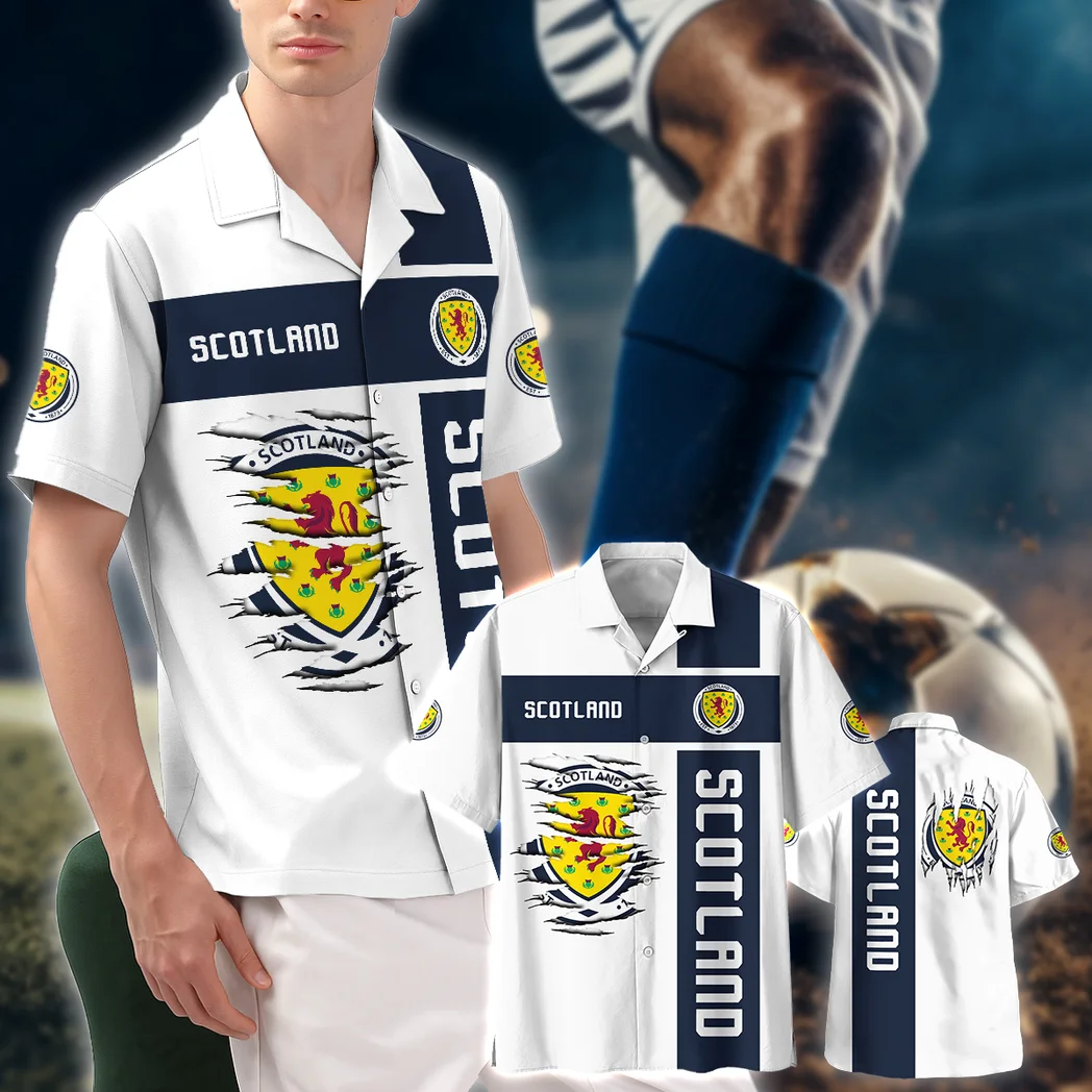 Scotland Hawaiian Shirt FIFA World Cup 26 Limited Edition, Victory Spirit Button Shirt HVN1588SC
