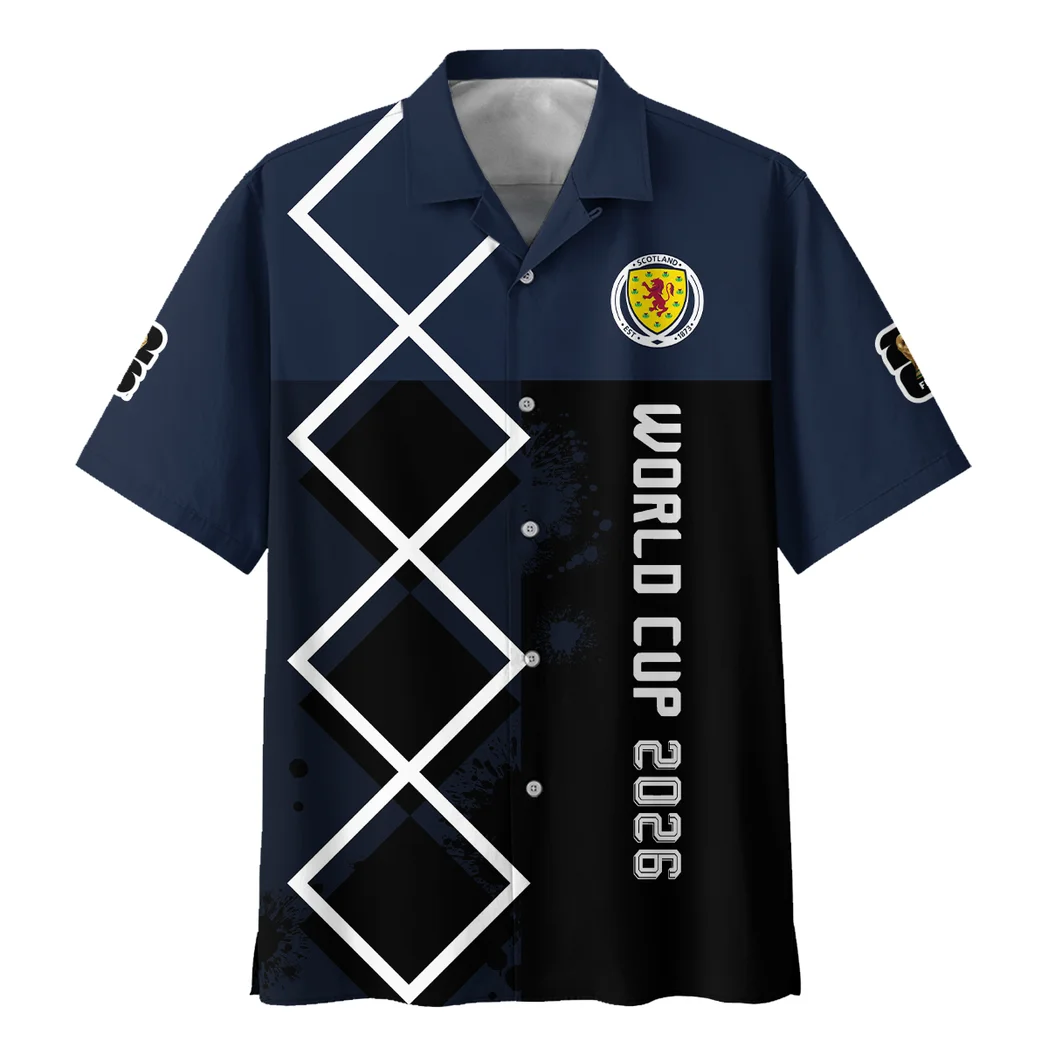 Scotland Hawaiian Shirt FIFA World Cup 26 Limited Edition, Victory Vibe Button Shirt HVN1589SC