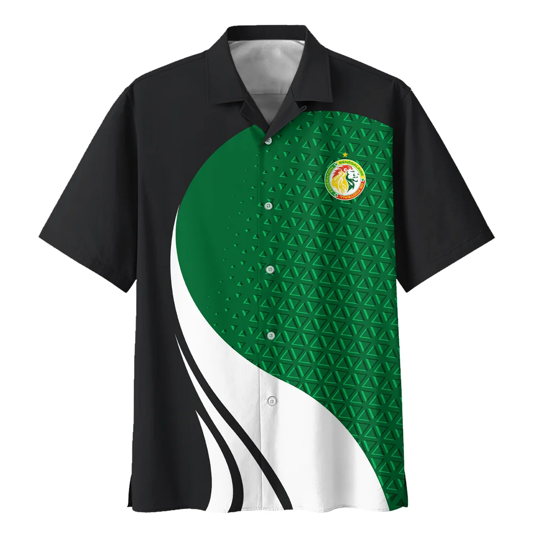 Senegal Hawaiian Shirt FIFA World Cup 26 Limited Edition, Victory Spirit Button Shirt HVN1583SE