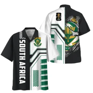 South Africa Hawaiian Shirt FIFA World Cup 26 Limited Edition, Fan Lifestyle Button Shirt HVN1590SO