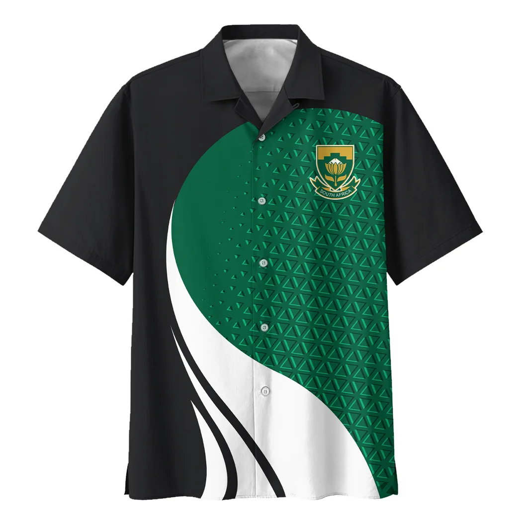 South Africa Hawaiian Shirt FIFA World Cup 26 Limited Edition, True Supporter Button Shirt HVN1583SO
