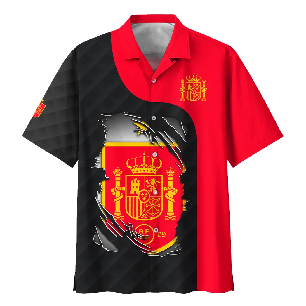 Spain FIFA World Cup 2026 Hawaiian Shirt, Match Day Button Shirt HVN1550SP