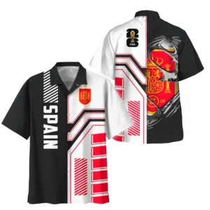 Spain Hawaiian Shirt FIFA World Cup 26 Limited Edition, Celebration Spirit Button Shirt HVN1590SP