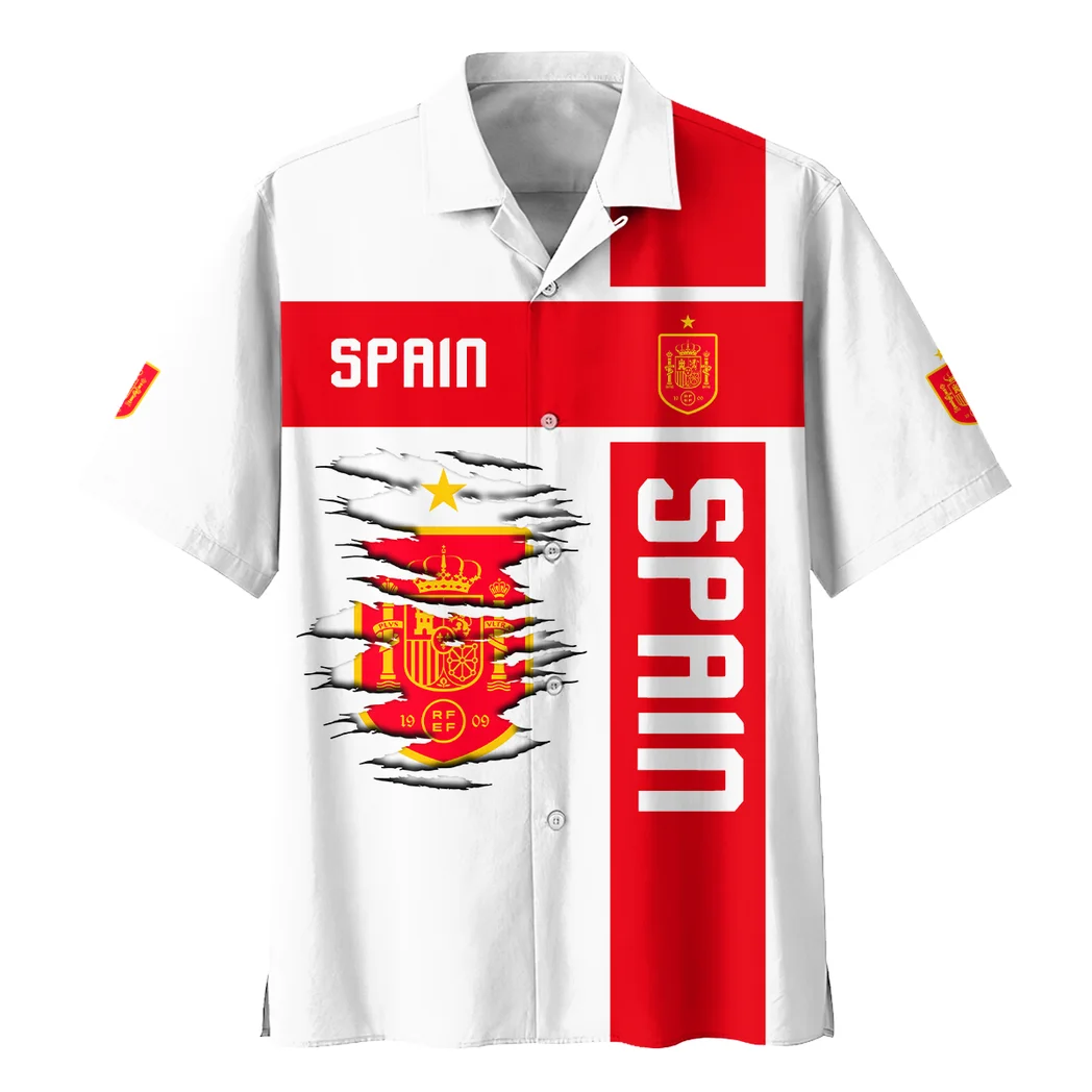 Spain Hawaiian Shirt FIFA World Cup 26 Limited Edition, Fan Pride Button Shirt HVN1588SP