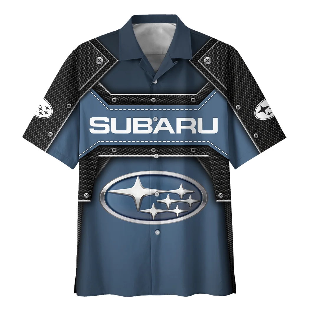Subaru Hawaiian Shirt, Custom Ride Button Shirt HVN1401SU