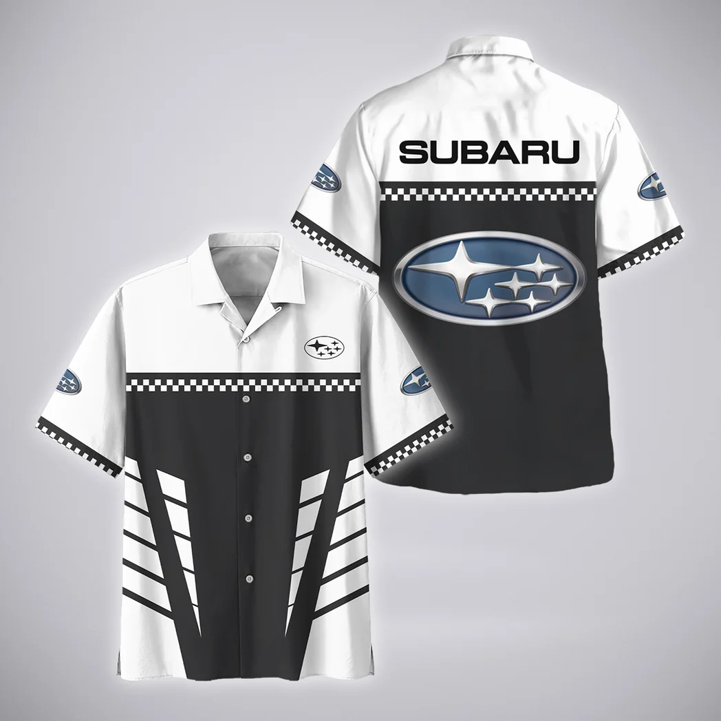 Subaru Hawaiian Shirt, Highway Cruise Button Shirt HVN1385SU