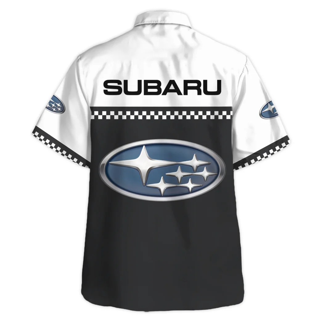 Subaru Hawaiian Shirt, Highway Cruise Button Shirt HVN1385SU
