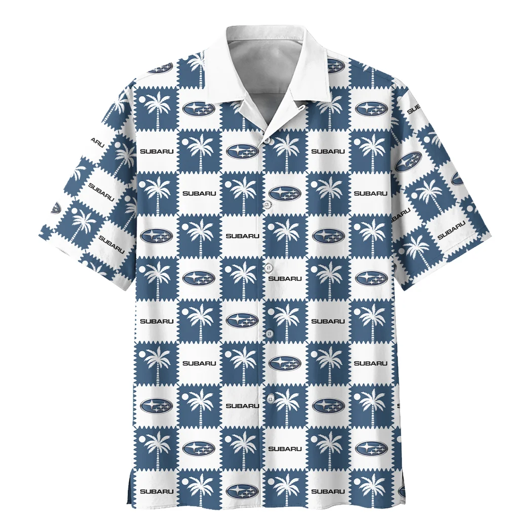 Subaru Hawaiian Shirt Logo Exclusive, Summer Garage Button Shirt HVN1540SUB