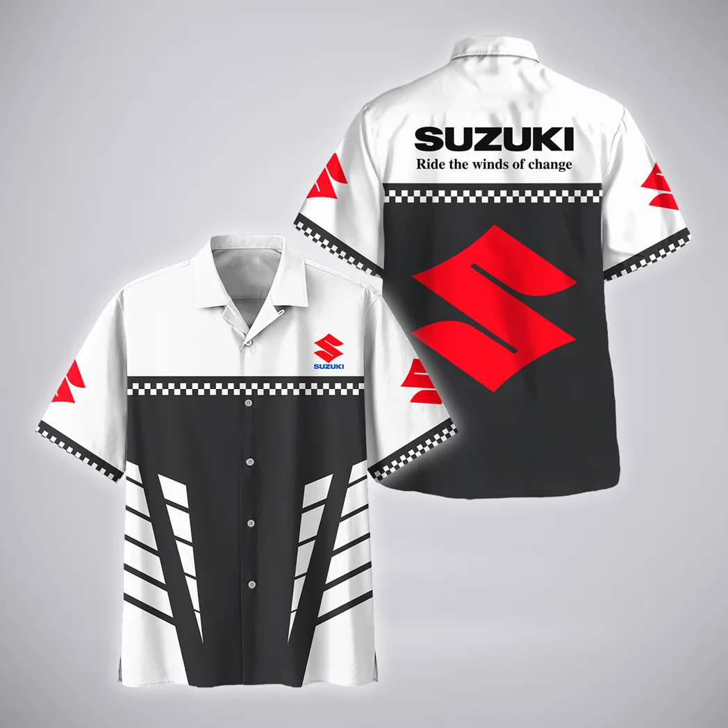 Suzuki Hawaiian Shirt, Urban Driver Button Shirt HVN1385SU