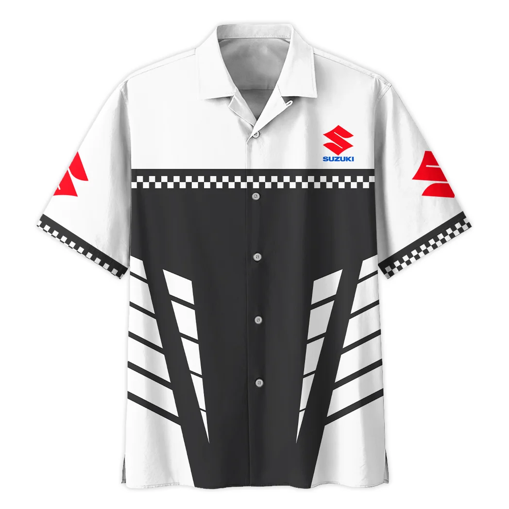 Suzuki Hawaiian Shirt, Urban Driver Button Shirt HVN1385SU