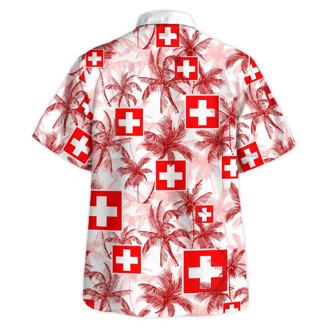 Switzerland Hawaiian Shirt FIFA World Cup 26 Limited Edition, Fan Lifestyle Button Shirt HVN1585SW