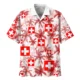 Switzerland Hawaiian Shirt FIFA World Cup 26 Limited Edition, Fan Lifestyle Button Shirt HVN1585SW