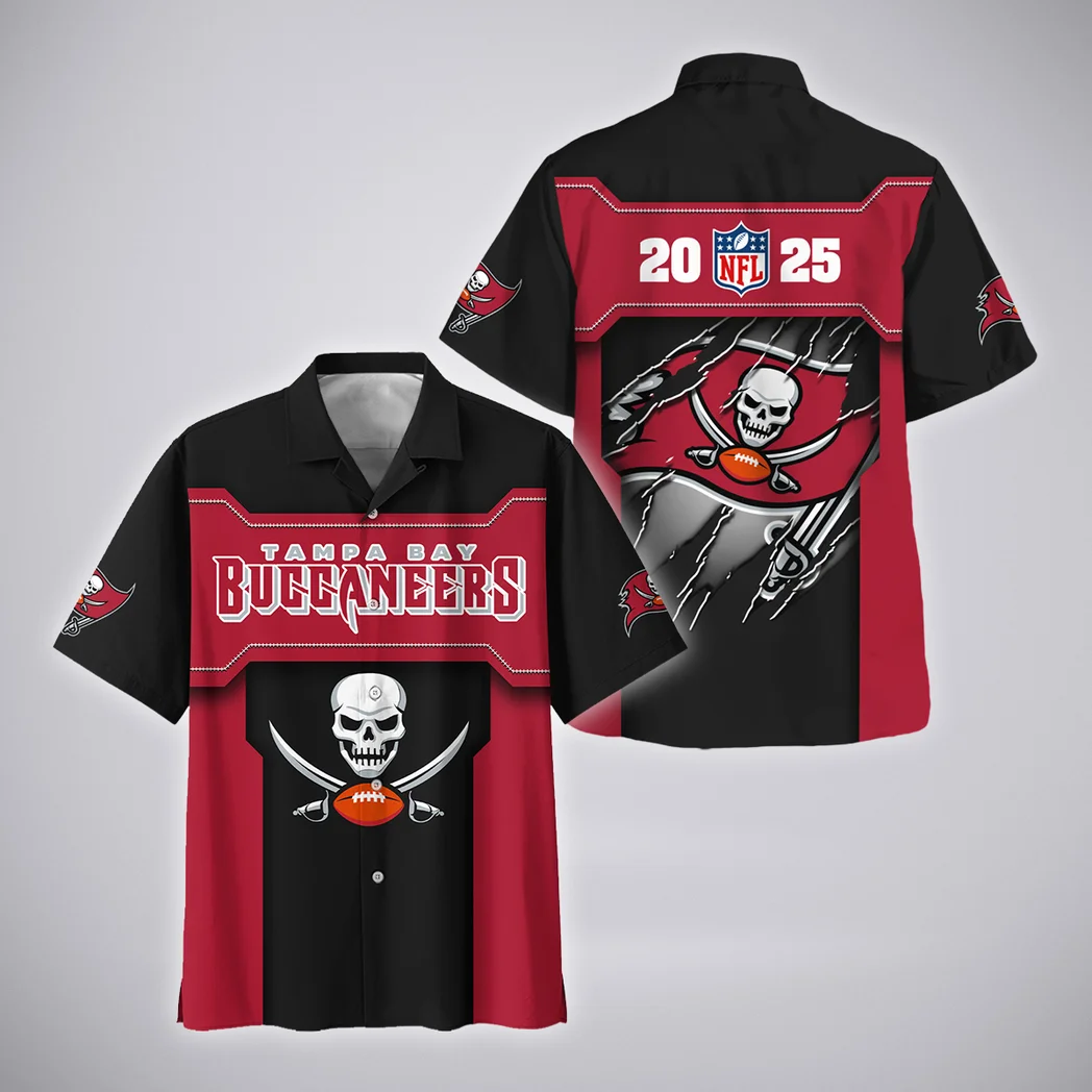 Tampa Bay Buccaneers Hawaiian Shirt, Celebration Spirit Button Shirt HVN1421TB
