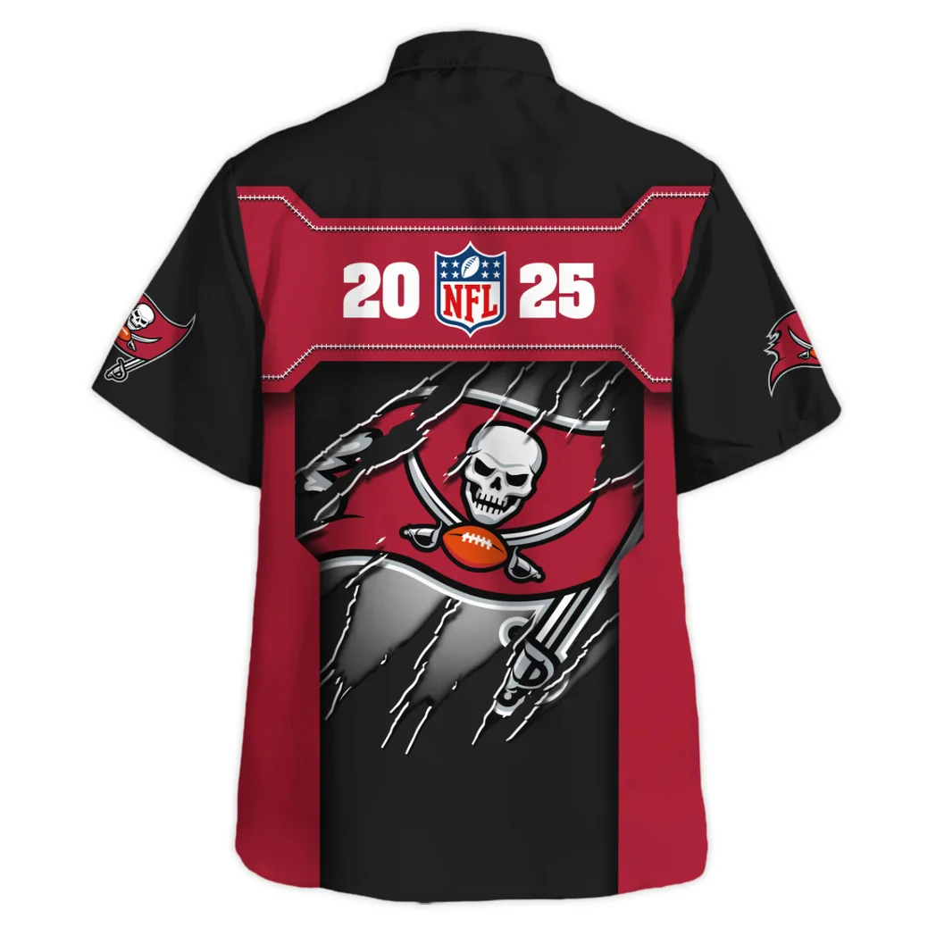 Tampa Bay Buccaneers Hawaiian Shirt, Celebration Spirit Button Shirt HVN1421TB