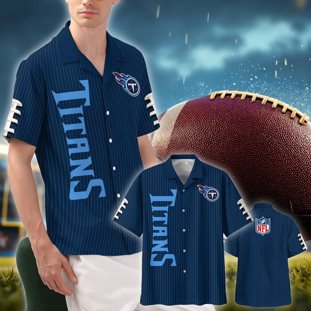 Tennessee Titans Hawaiian Shirt, Classic Fan Button Shirt HVN1424TT