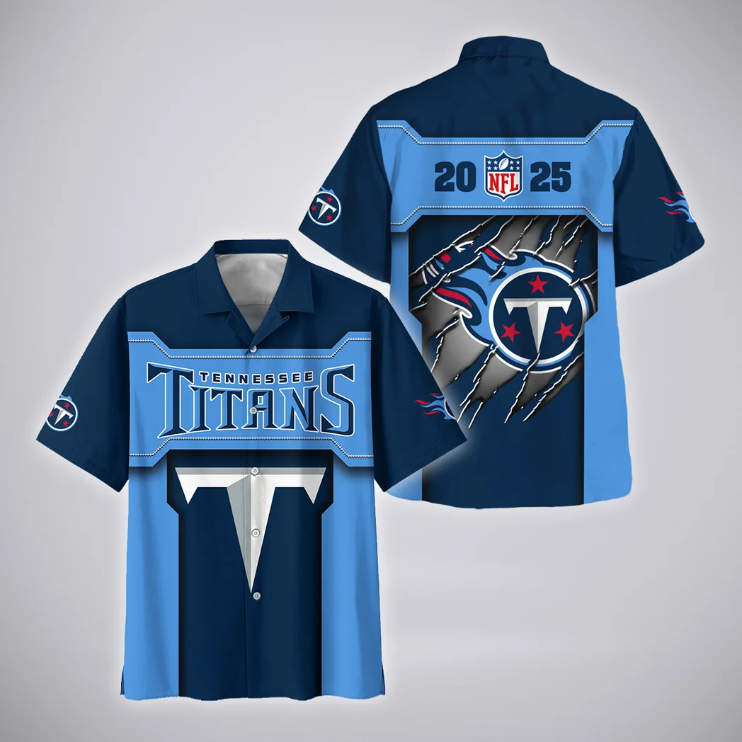 Tennessee Titans Hawaiian Shirt, Sport Passion Button Shirt HVN1421TT