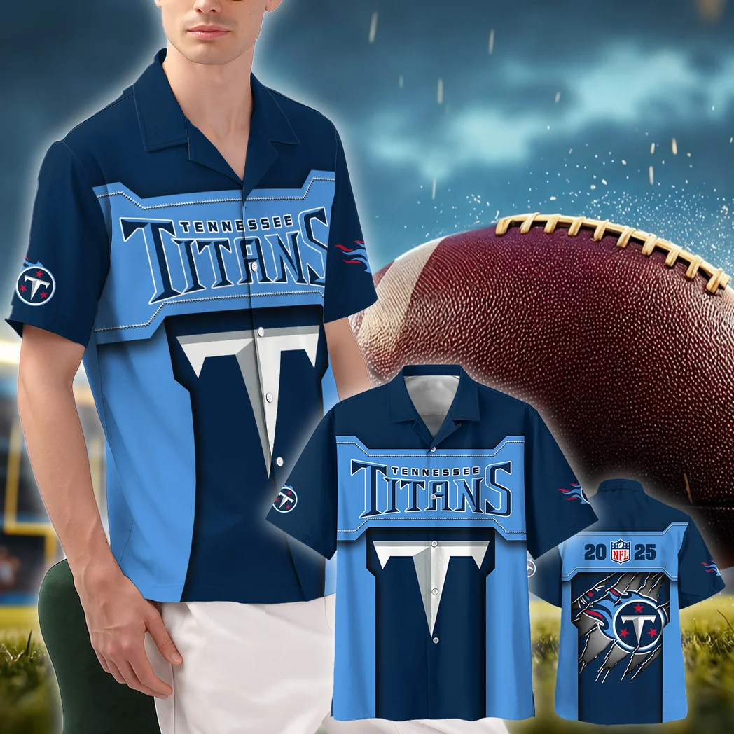 Tennessee Titans Hawaiian Shirt, Sport Passion Button Shirt HVN1421TT