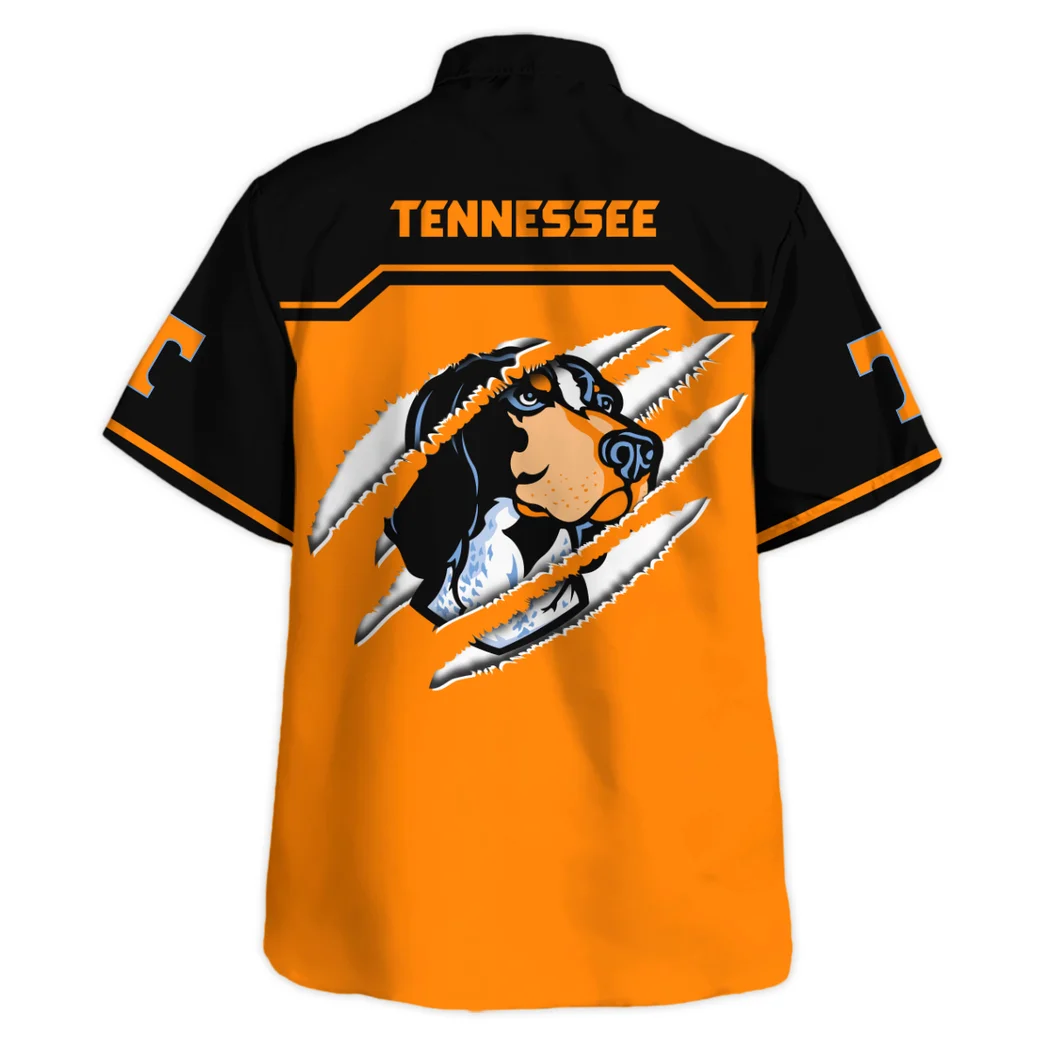 Tennessee Volunteers Hawaiian Shirt Logo Print, Game Day Button Shirt HVN1469TV