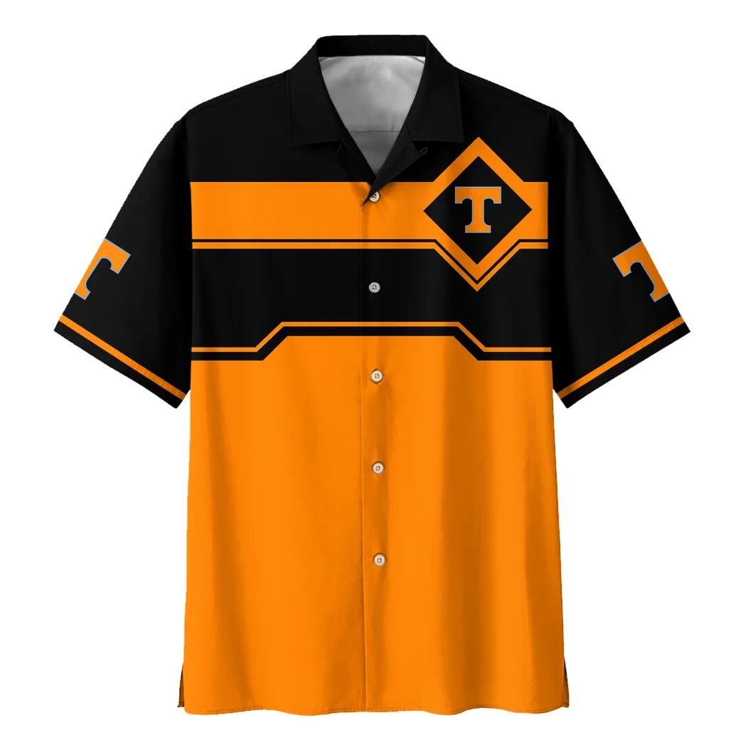 Tennessee Volunteers Hawaiian Shirt Logo Print, Game Day Button Shirt HVN1469TV
