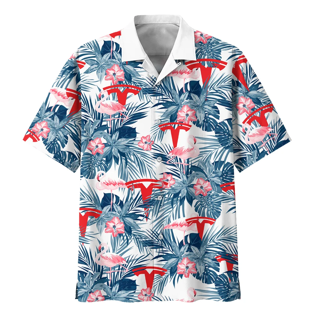 Tesla Hawaiian Shirt All Over Print, Open Road Button Shirt HVN1537TE