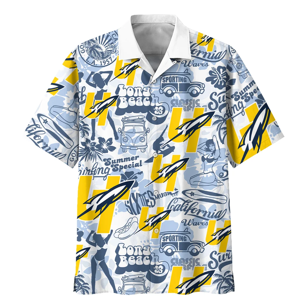 Toledo Rockets Hawaiian Shirt Logo Print, Summer Match Button Shirt HVN1467TR