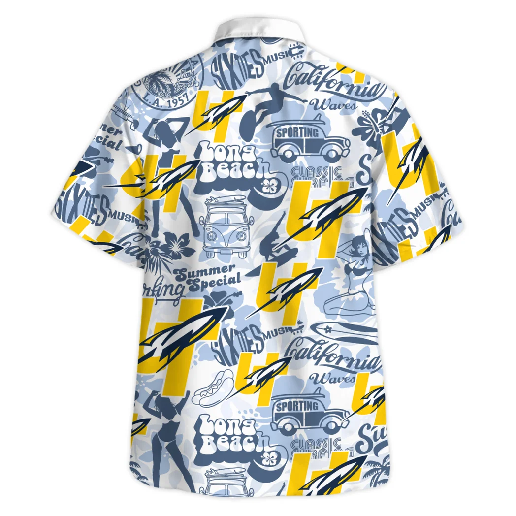 Toledo Rockets Hawaiian Shirt Logo Print, Summer Match Button Shirt HVN1467TR