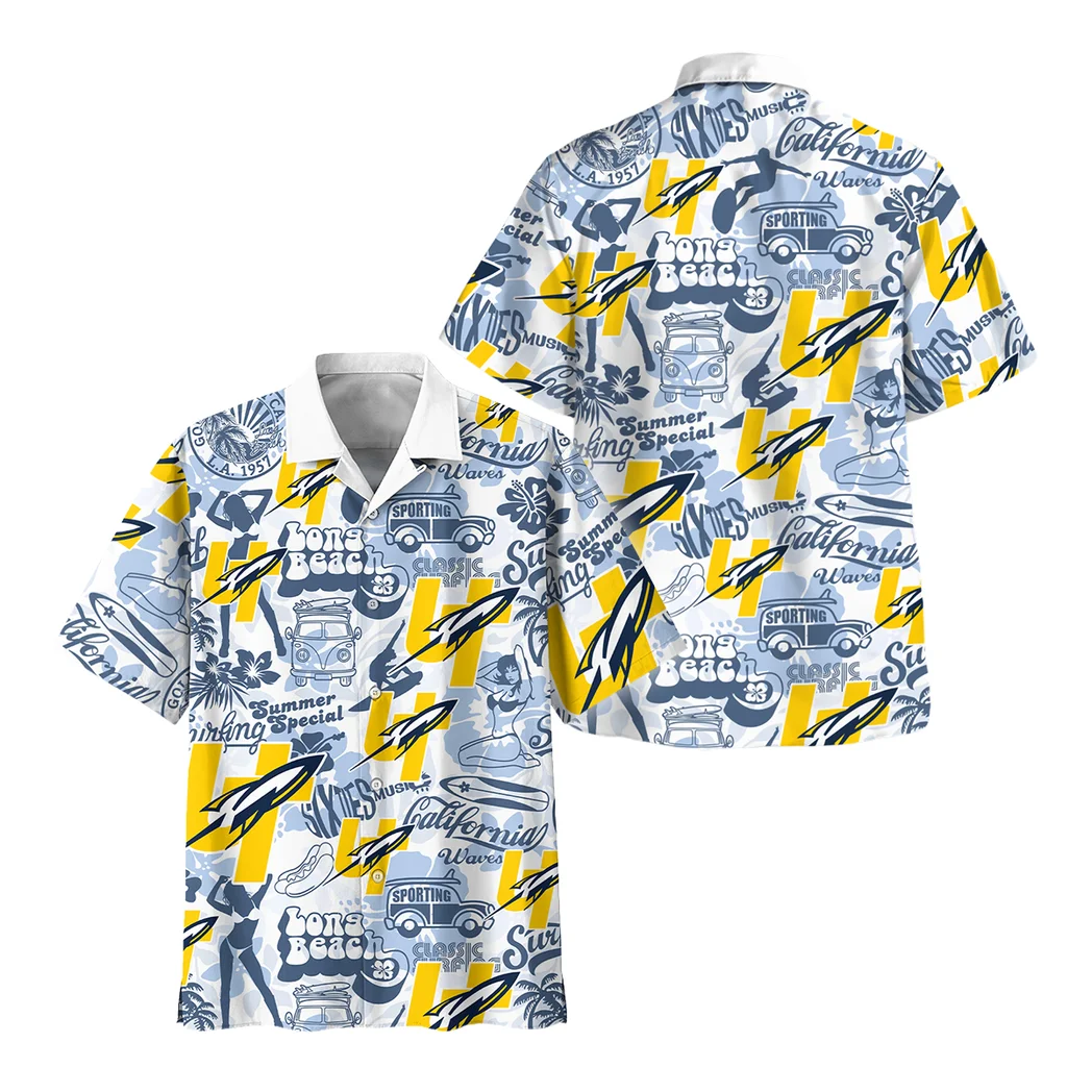 Toledo Rockets Hawaiian Shirt Logo Print, Summer Match Button Shirt HVN1467TR
