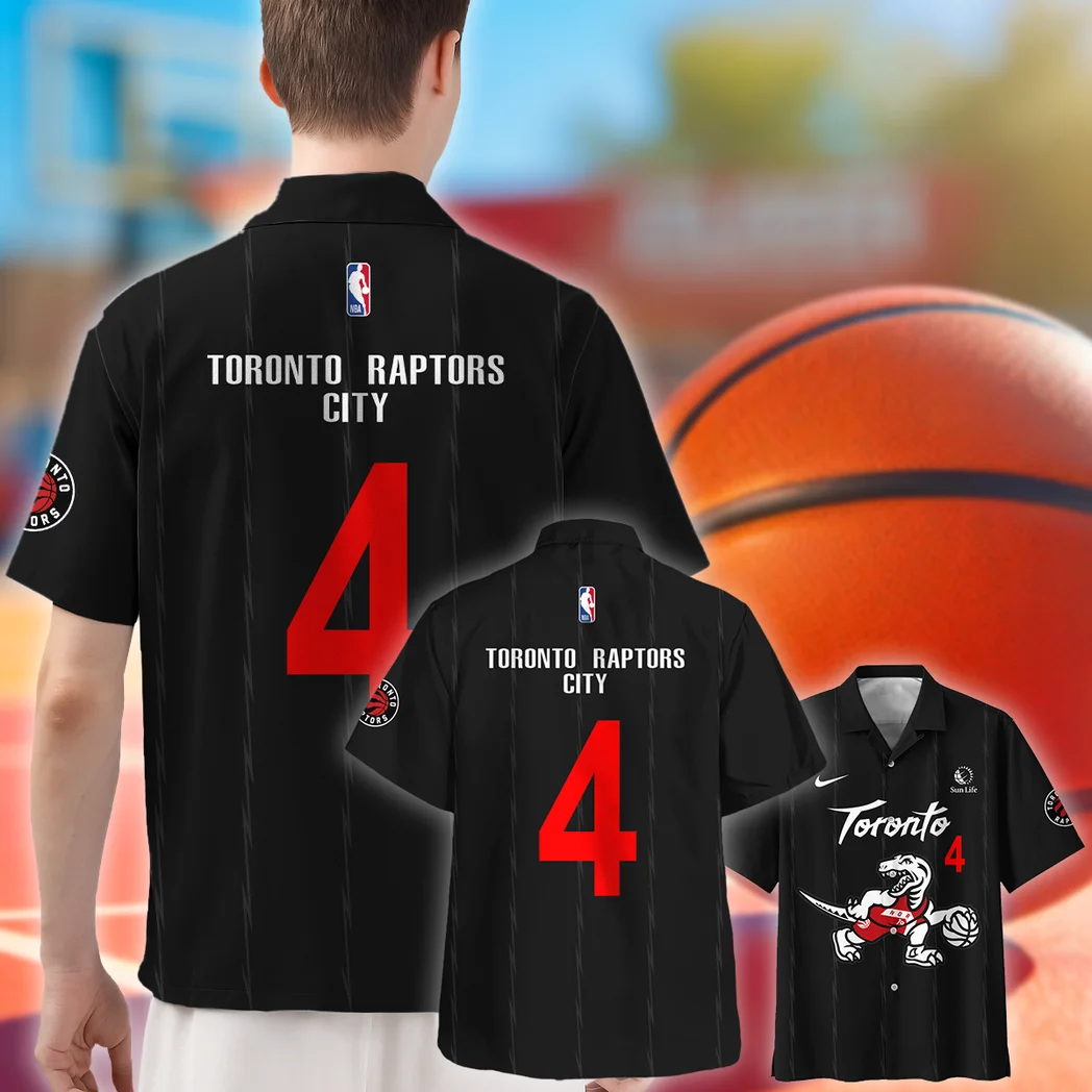 Toronto Raptors Hawaiian Shirt Exclusive Logo, Summer Spirit Button Shirt HVN1533TR