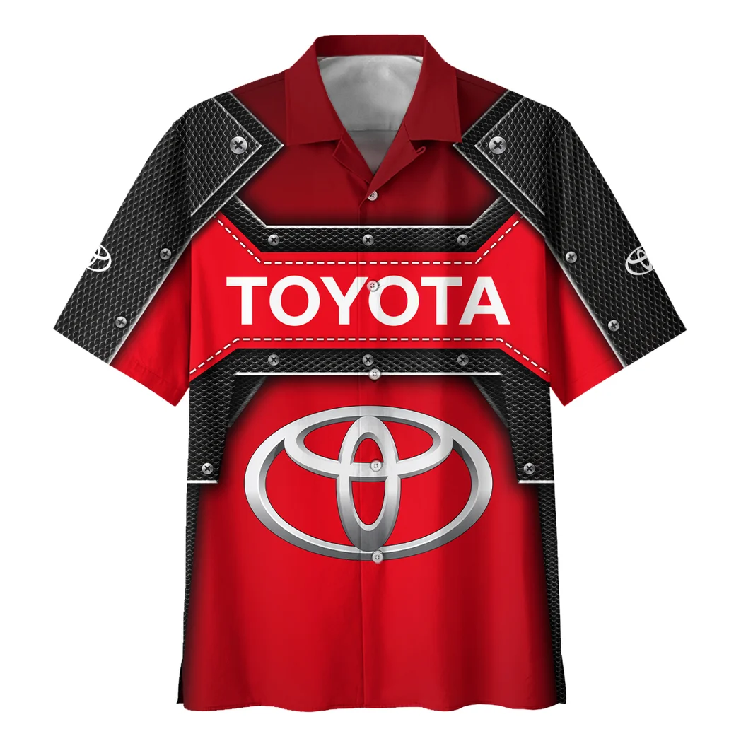 Toyota Hawaiian Shirt, Gearhead Style Button Shirt HVN1401TO