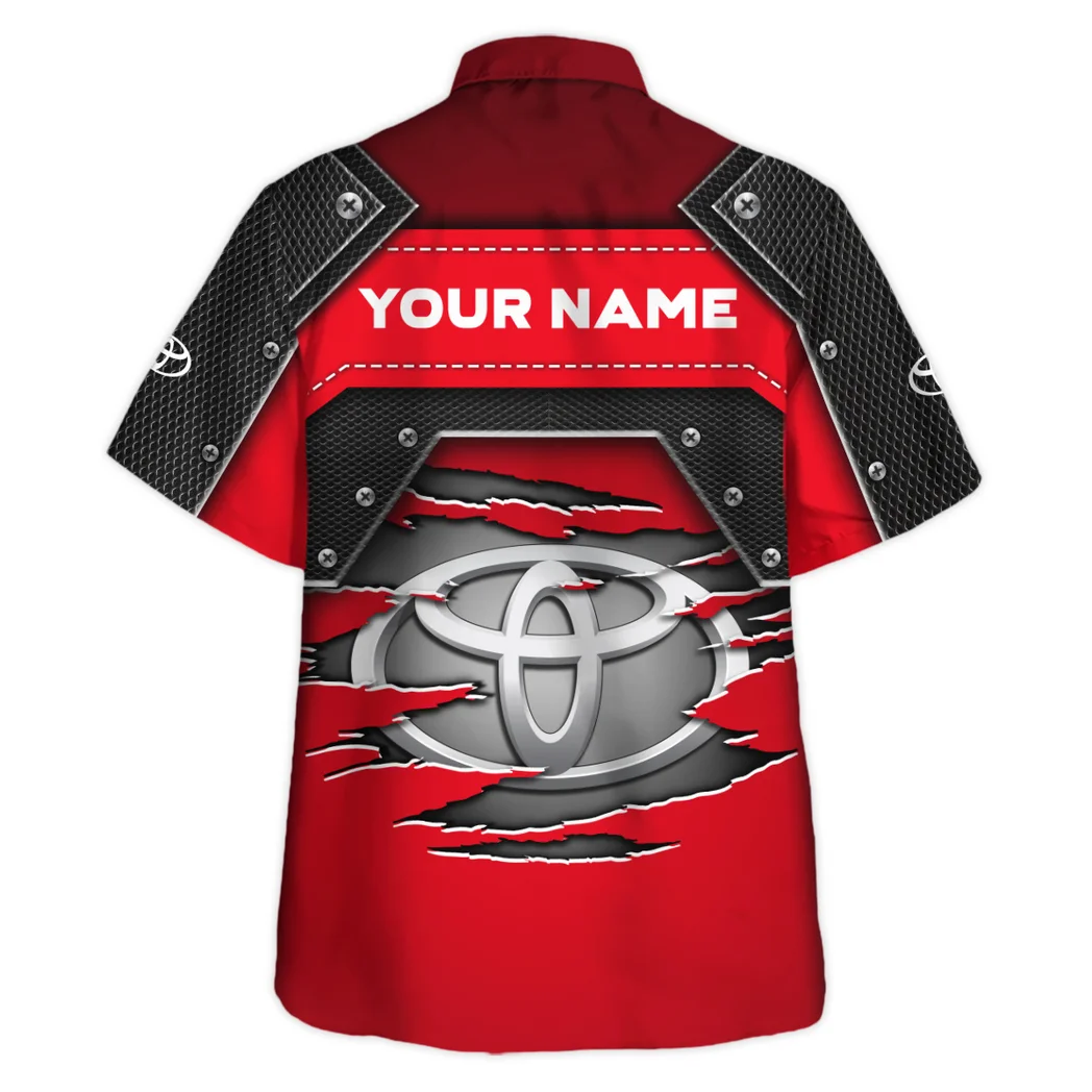 Toyota Hawaiian Shirt, Gearhead Style Button Shirt HVN1401TO