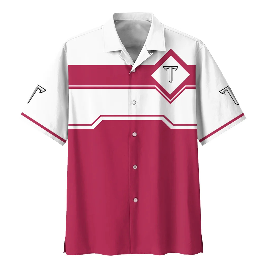 Troy Trojans Hawaiian Shirt Logo Print, Fan Vibe Button Shirt HVN1469TT