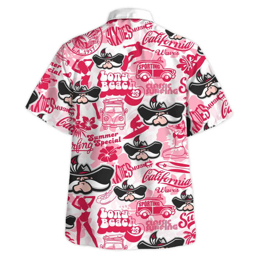 UNLV Rebels Hawaiian Shirt Logo Print, Victory Spirit Button Shirt HVN1467UN