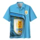 Uruguay FIFA World Cup 2026 Hawaiian Shirt, Bold Spirit Button Shirt HVN1560UR