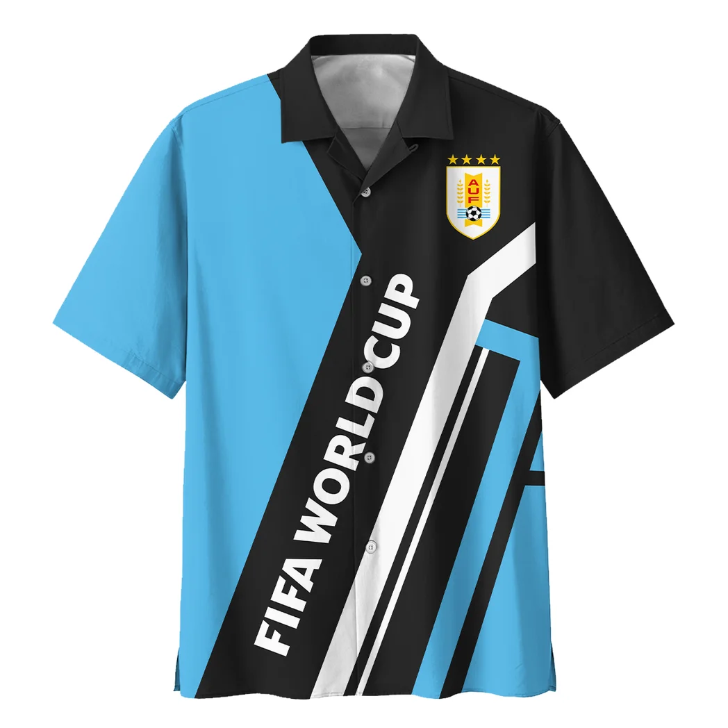 Uruguay FIFA World Cup 2026 Hawaiian Shirt, Fan Lifestyle Button Shirt HVN1564UR