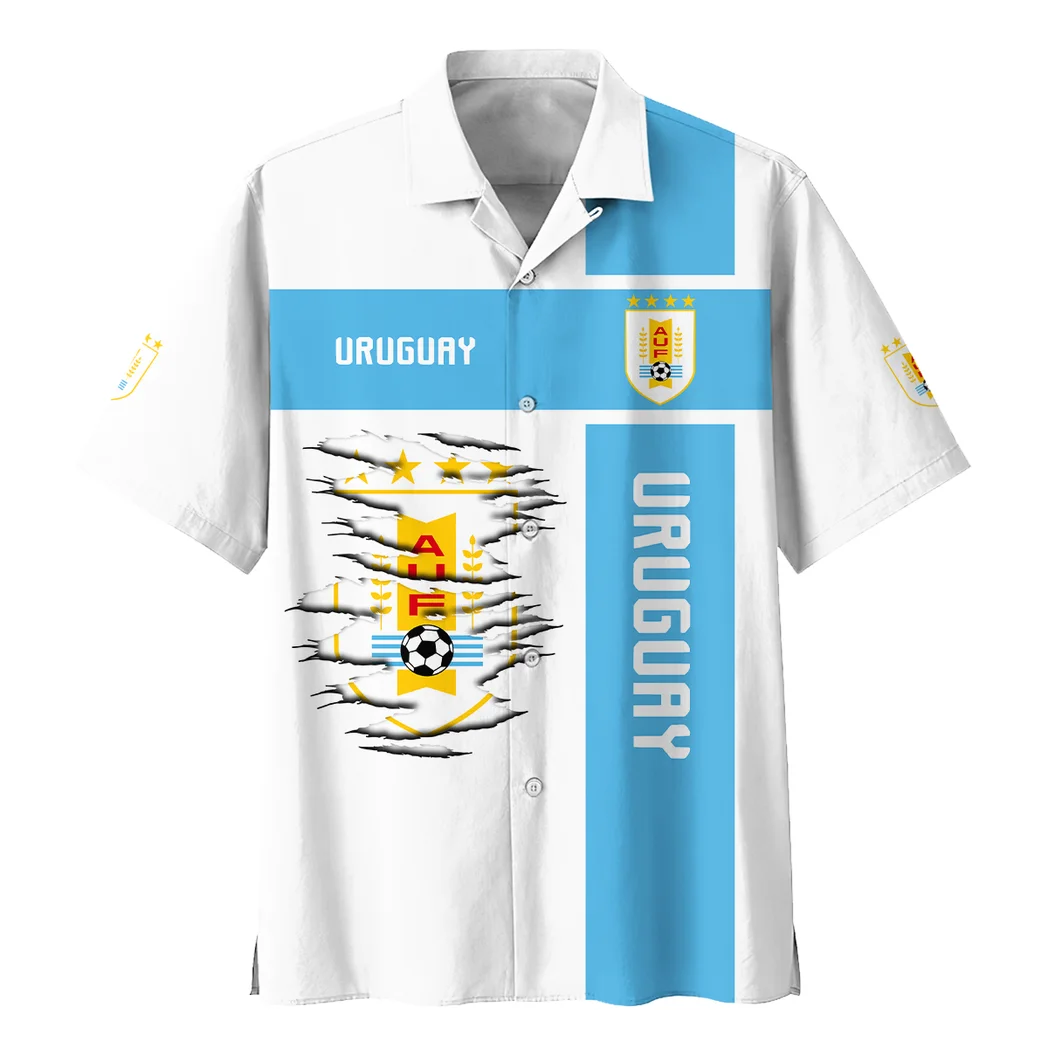 Uruguay Hawaiian Shirt FIFA World Cup 26 Limited Edition, Fan Pride Button Shirt HVN1588UR