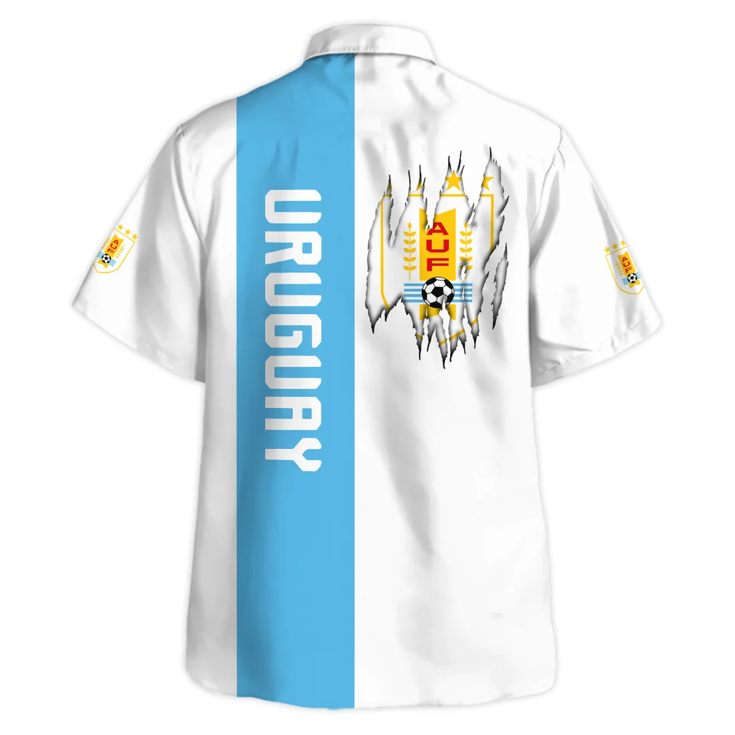 Uruguay Hawaiian Shirt FIFA World Cup 26 Limited Edition, Fan Pride Button Shirt HVN1588UR