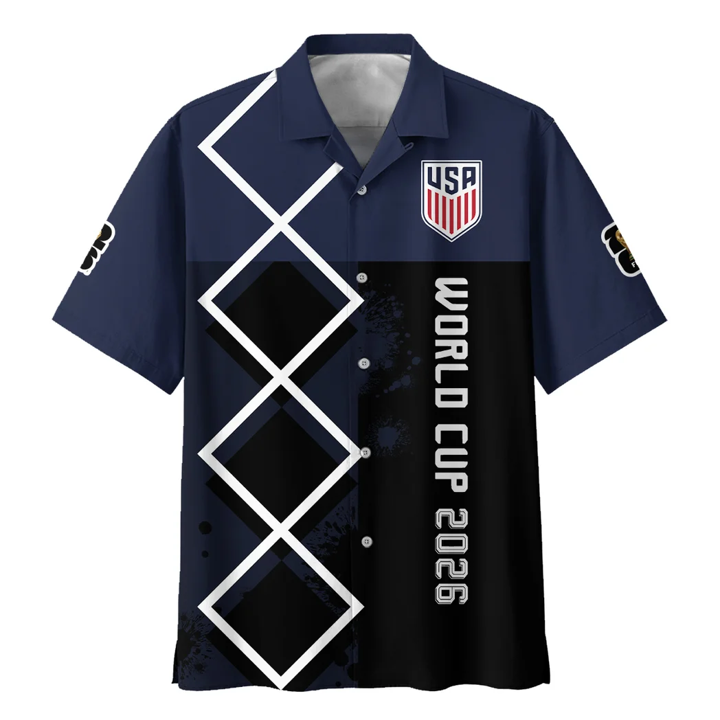 USA Hawaiian Shirt FIFA World Cup 26 Limited Edition, Victory Vibe Button Shirt HVN1589US