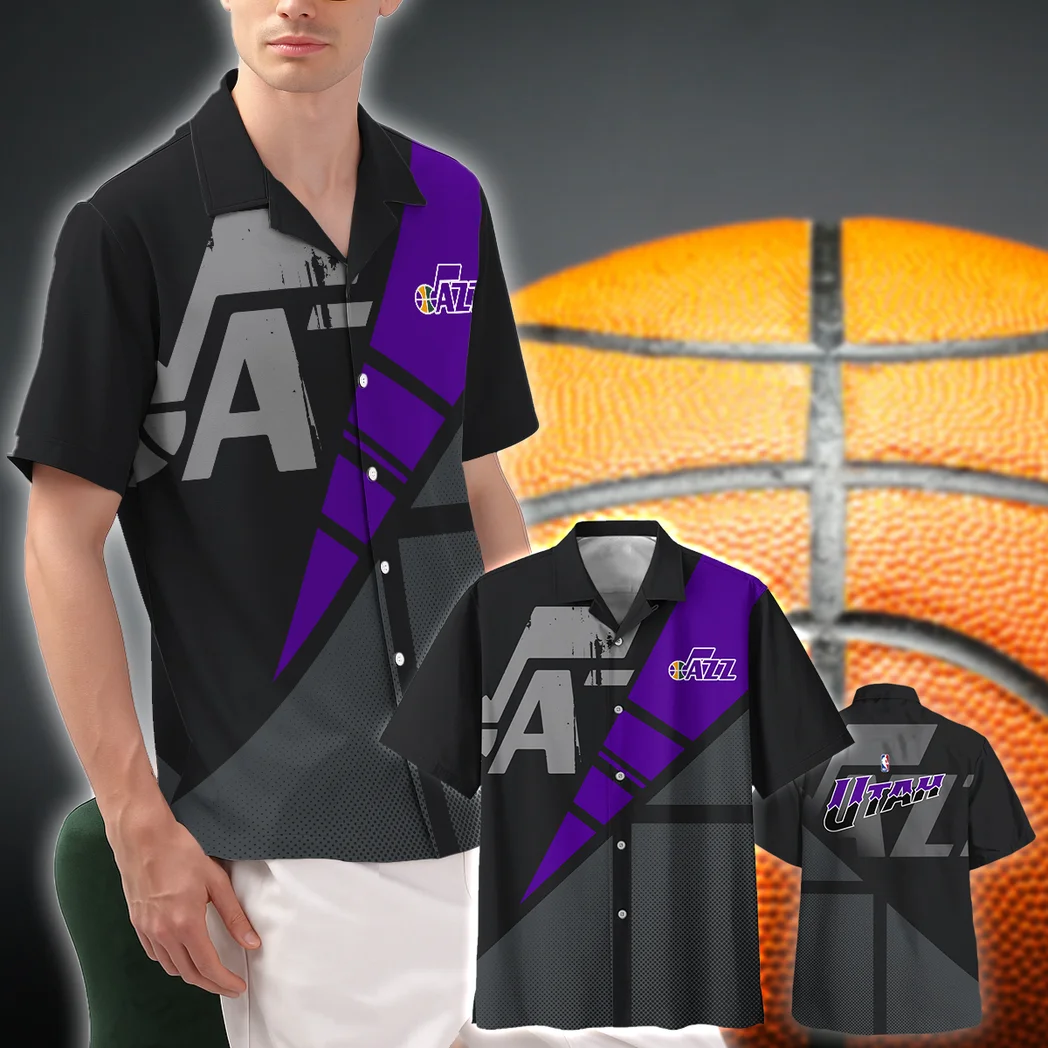 Utah Jazz Hawaiian Shirt Fan Edition Design, Victory Vibe Button Shirt HVN1578UJ