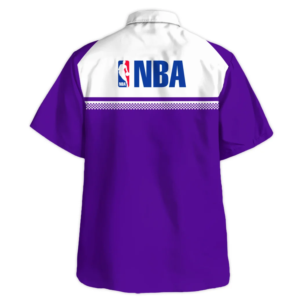 Utah Jazz Hawaiian Shirt Logo Print, Game Day Button Shirt HVN1528UJ