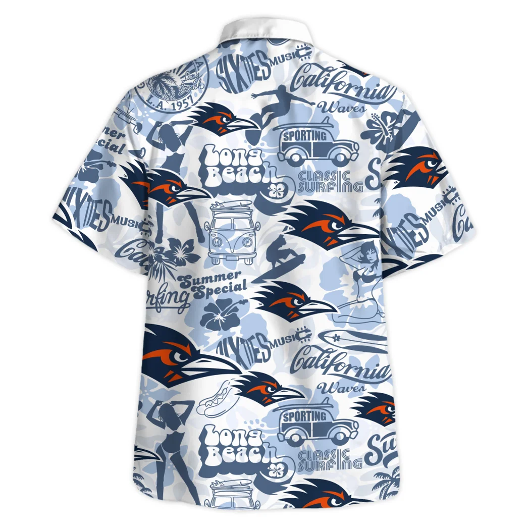 UTSA Roadrunners Hawaiian Shirt Logo Print, Celebration Style Button Shirt HVN1467UT