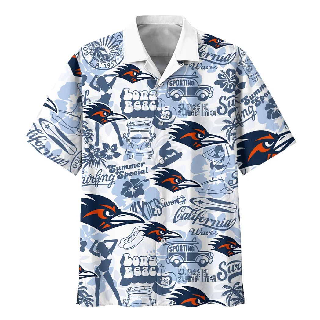 UTSA Roadrunners Hawaiian Shirt Logo Print, Celebration Style Button Shirt HVN1467UT