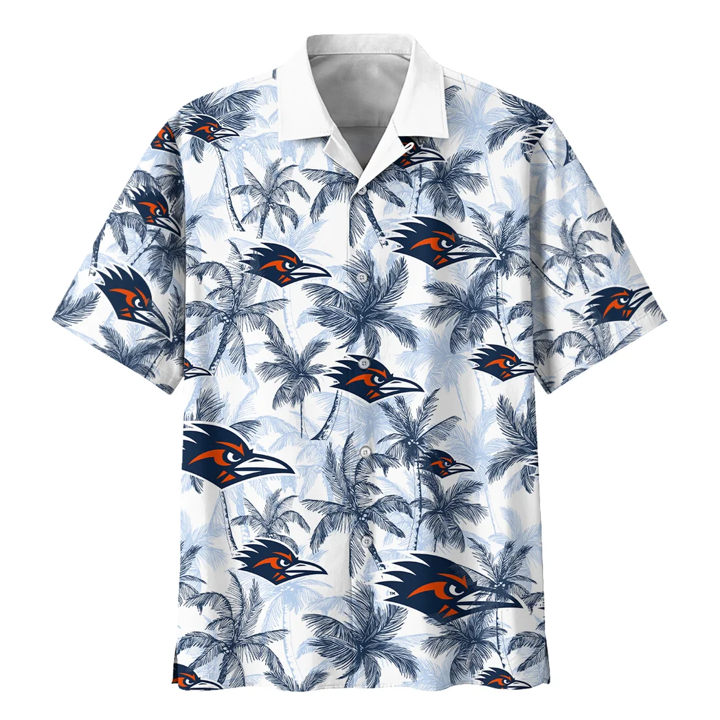 UTSA Roadrunners Hawaiian Shirt Logo Print, Fan Vibe Button Shirt HVN1468UT