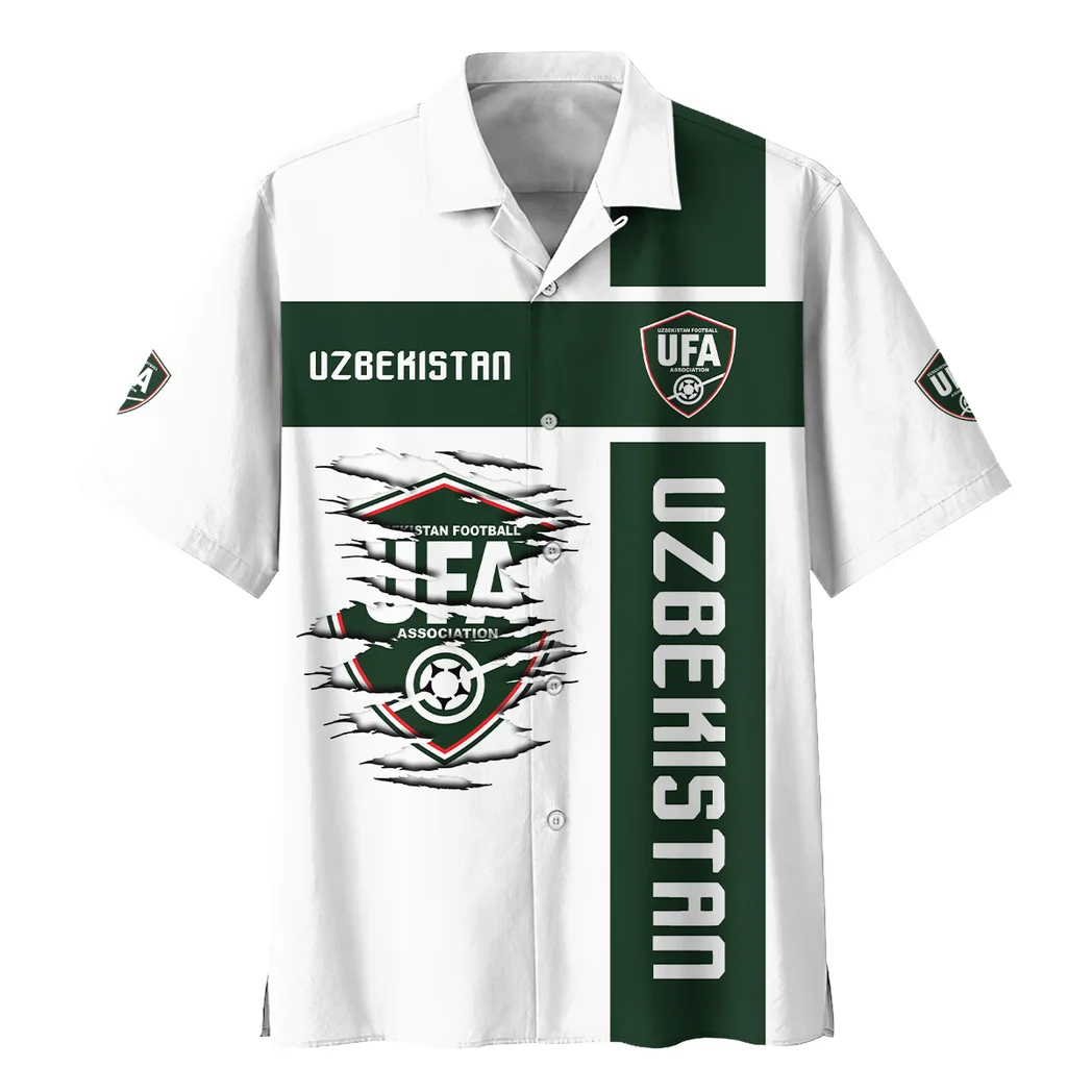 Uzbekistan Hawaiian Shirt FIFA World Cup 26 Limited Edition, Sport Pride Button Shirt HVN1588UZ